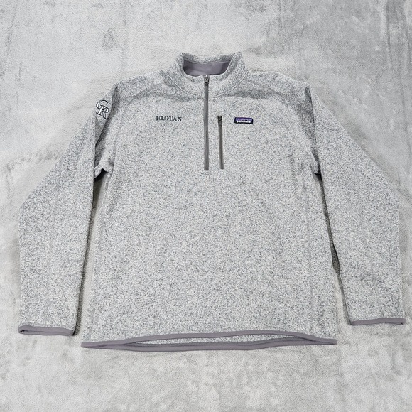 Patagonia Other - Patagonia Better Sweater Colorado Rockies Elouan Mens Large Gray MLB Baseball